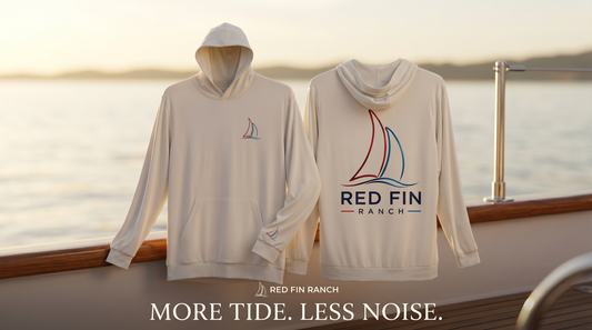 RED FIN RANCH PERFORMANCE FABRIC HOODIE