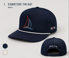 BLUE -RFR- ROPE HAT