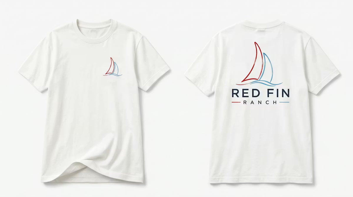 Clean White Short Logo Sleeve T-Shirt